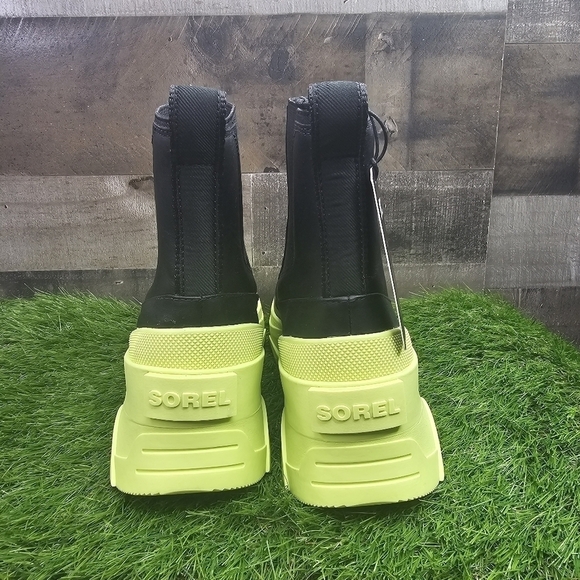 New SOREL Brex Leather High-Heel Chelsea Boots | 7.5 - Picture 5 of 10